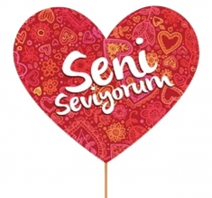 Seni Seviyorum Pankartı