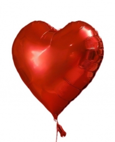 Uçan Kalp Balon